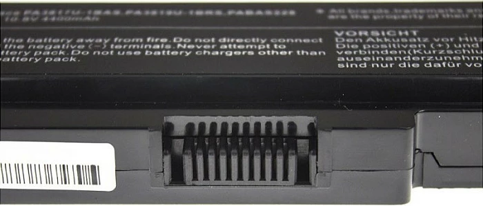 Bateri laptopi Green Cell PA3817U-1BRS, 4400mAh 10.8V/11.1V, për Toshiba Satellite C650/C650D/C660/C660D/L650D/L655/L750, e zezë