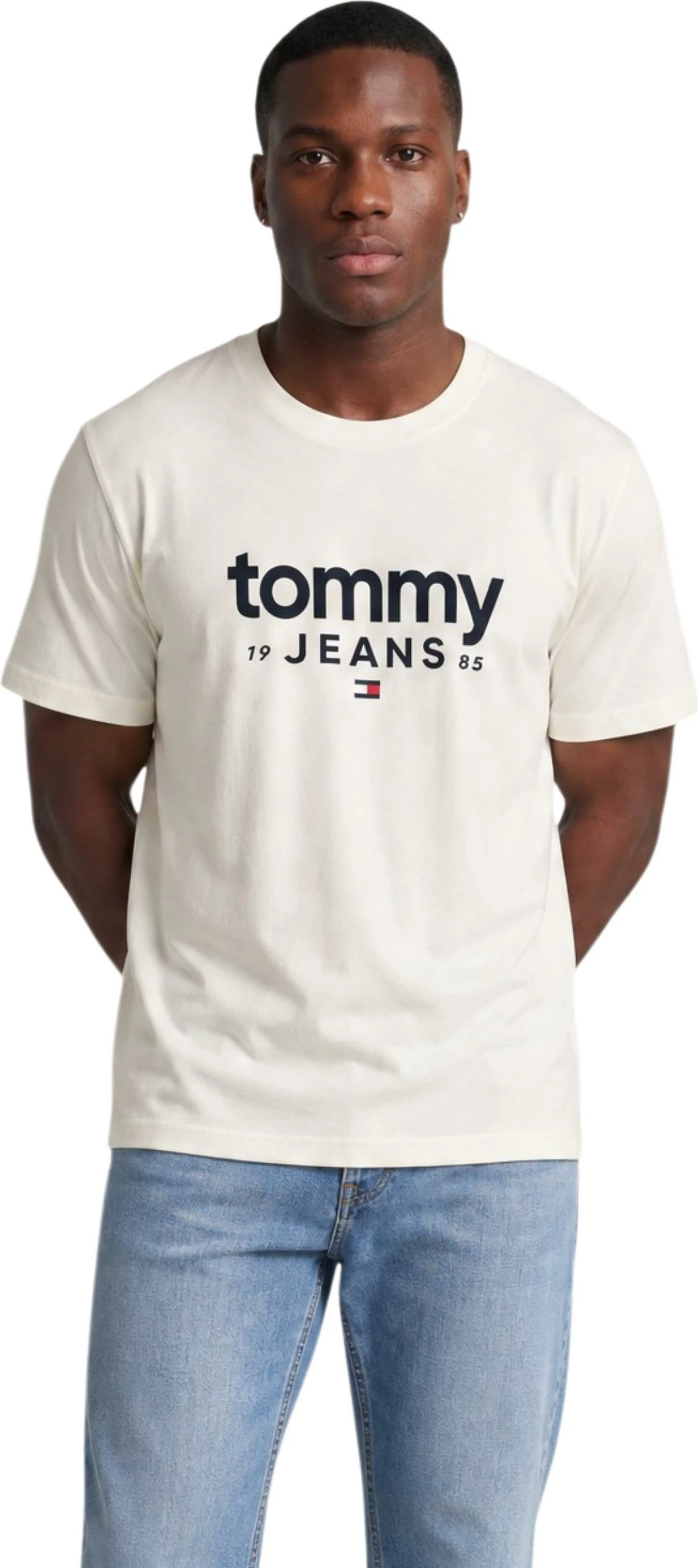 Maicë për meshkuj Tommy Hilfiger Jeans DM0DM23376, e bardhë
