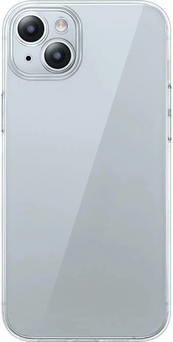 Mbështjellës Baseus për iPhone 15 me xham të temperuar, transparent