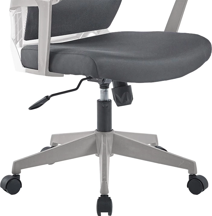 Karrige zyre ergonomike, material rrjetë, ngjyrë gri