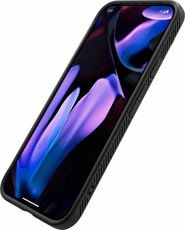 Mbështjellës Spigen Rugged Armor për Google Pixel 9 Pro XL, i zi