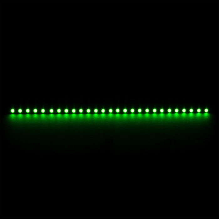 Ndriçim LED për kasë Nanoxia Rigid LED 30 cm, i gjelbër