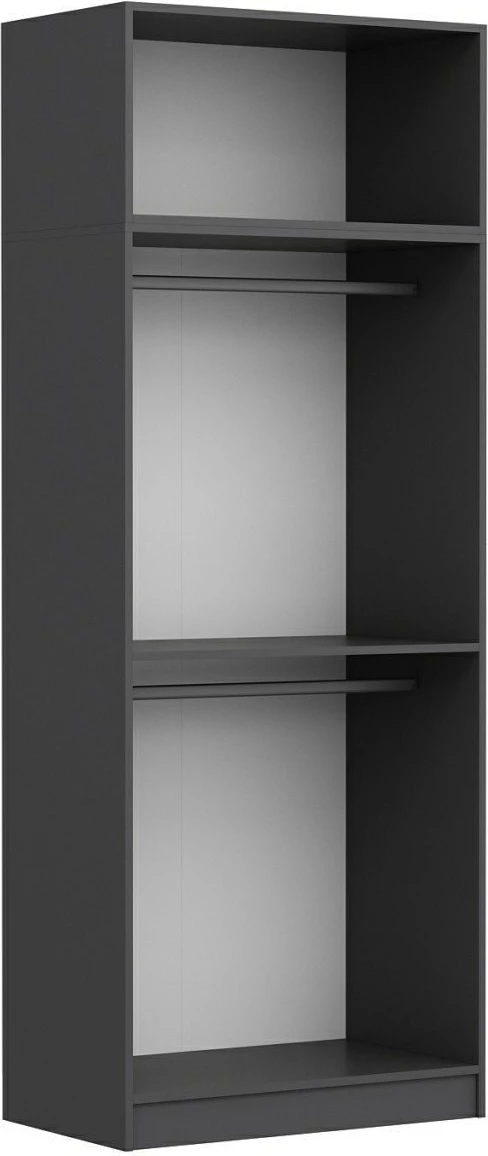 Dollap Skye Decor, ngjyrë antracit, 2224