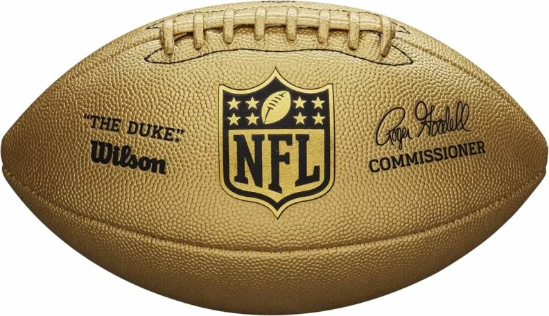 Top për futboll amerikan Wilson, metalik