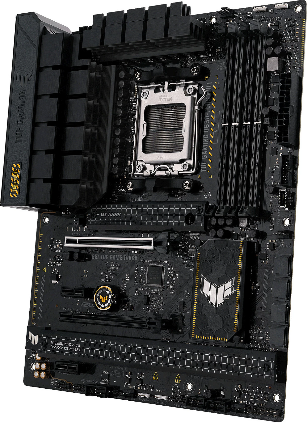 Pllakë amë ASUS TUF GAMING B650-PLUS WIFI, Socket AM5, DDR5, WiFi, ATX, e zezë