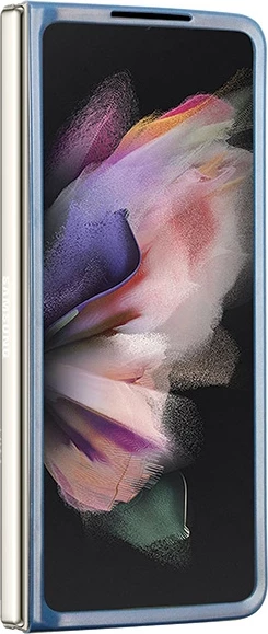 Mbështjellës Guess 4G Triangle Strass për Samsung Galaxy Z Fold 5, Kaltër