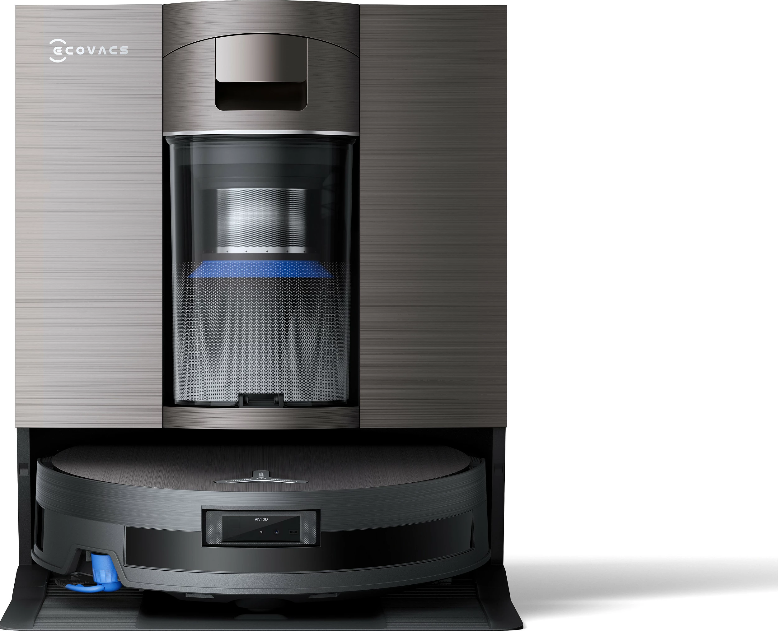 Robot fshesë-larës ECOVACS DEEBOT X11 OmniCyclone, me stacion pastrimi, i zi