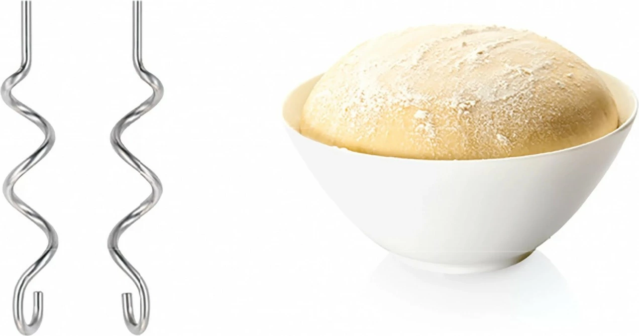 Mikser dore Bosch MFQ3030, 350 W, 4 shpejtësi, Bardhë/Kuq