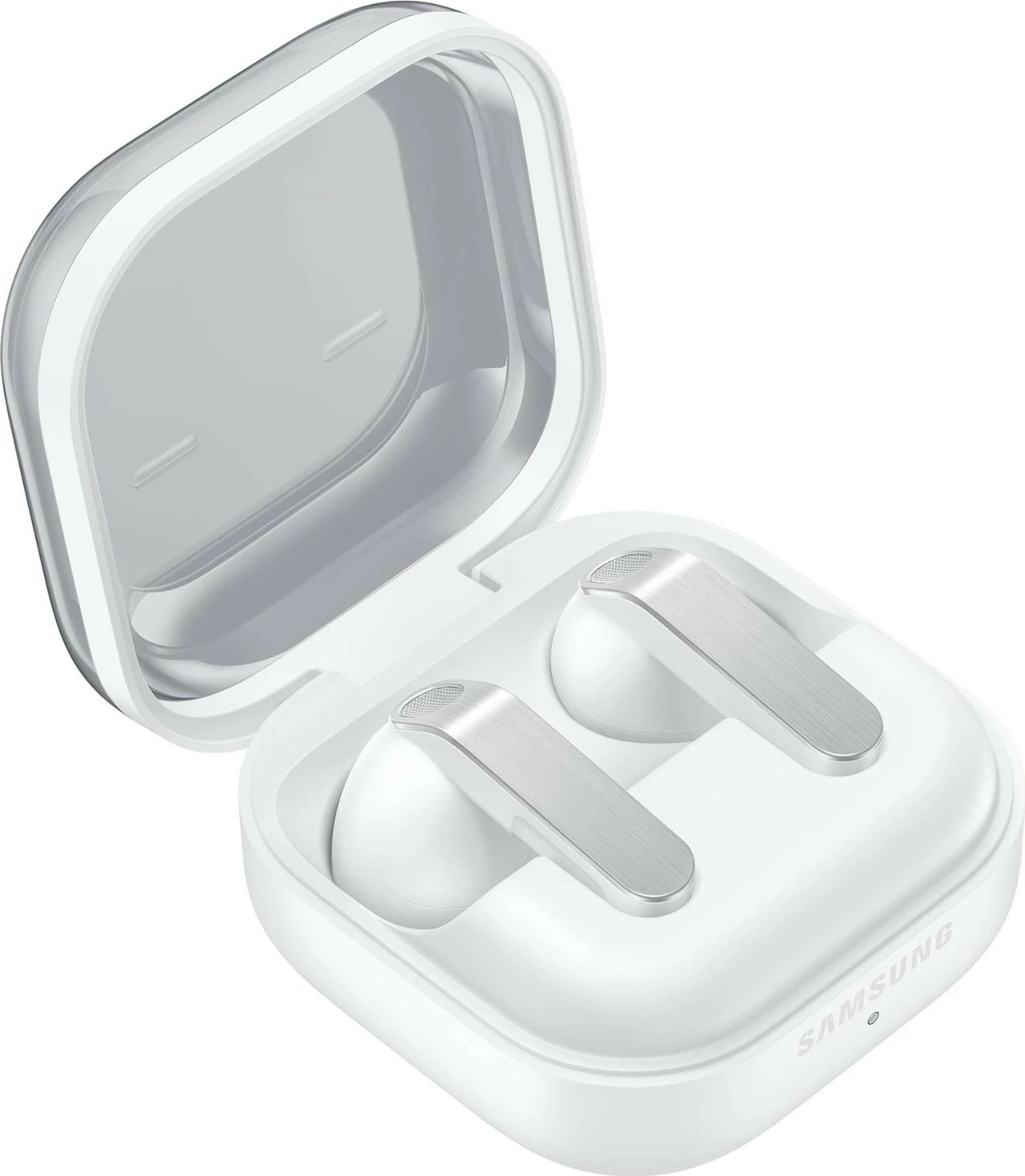 Kufje Samsung Galaxy Buds 4, True Wireless, ANC, Bluetooth 6.1, të bardha