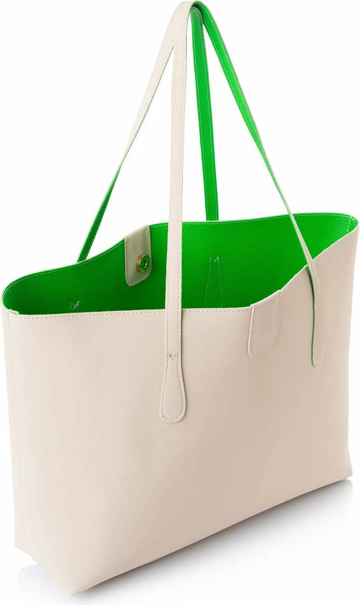 Çantë tote Lucky Bees, krem, 1238 Znc
