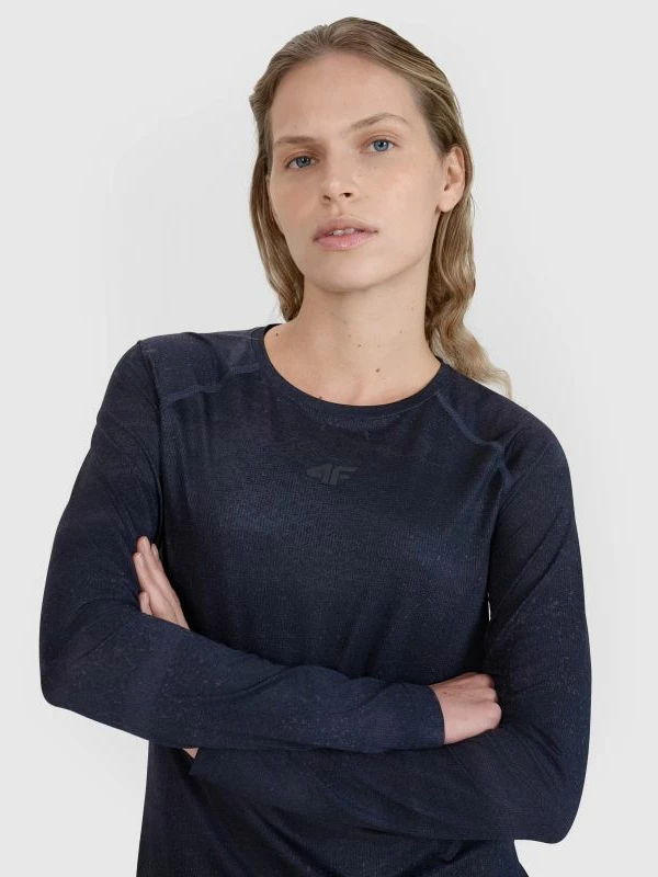 Fanellë me mëngë të gjata për femra 4f, për biçikletë