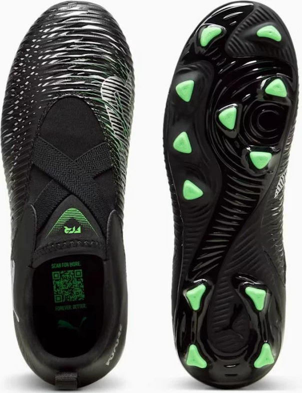 Atlete futbolli për fëmijë Puma Future, të zeza