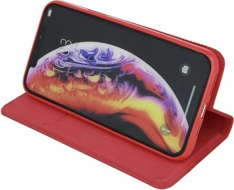 Mbështjellës flip ONASI Moon për iPhone 11 Pro, i kuq