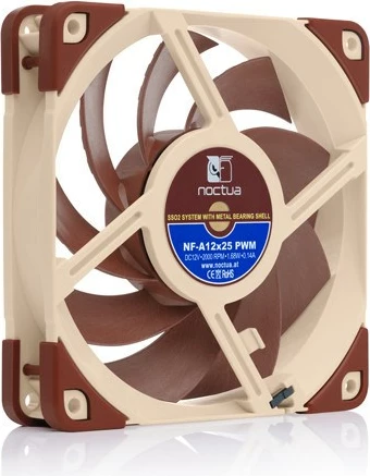 Ftohës Noctua NF A12x25 PWM, 12cm, i kuq 