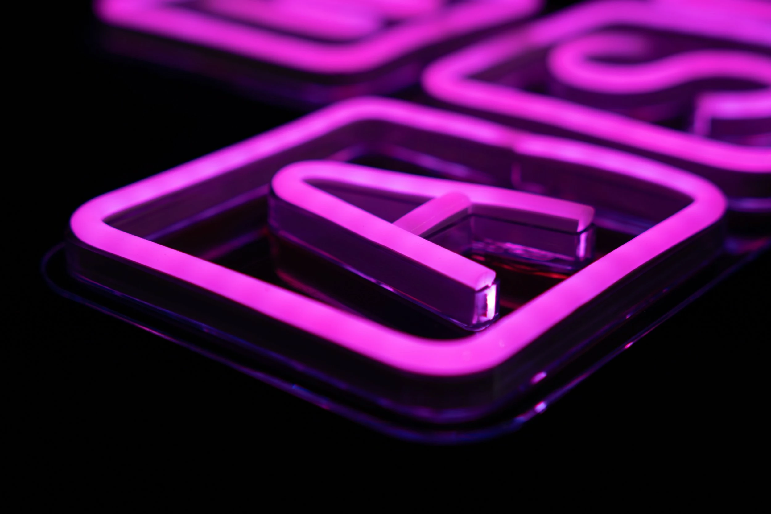 Neon LED murale për gaming PREYON Purple Eye Bait PBEB28WD, USB, 42x28.5 cm, vjollcë