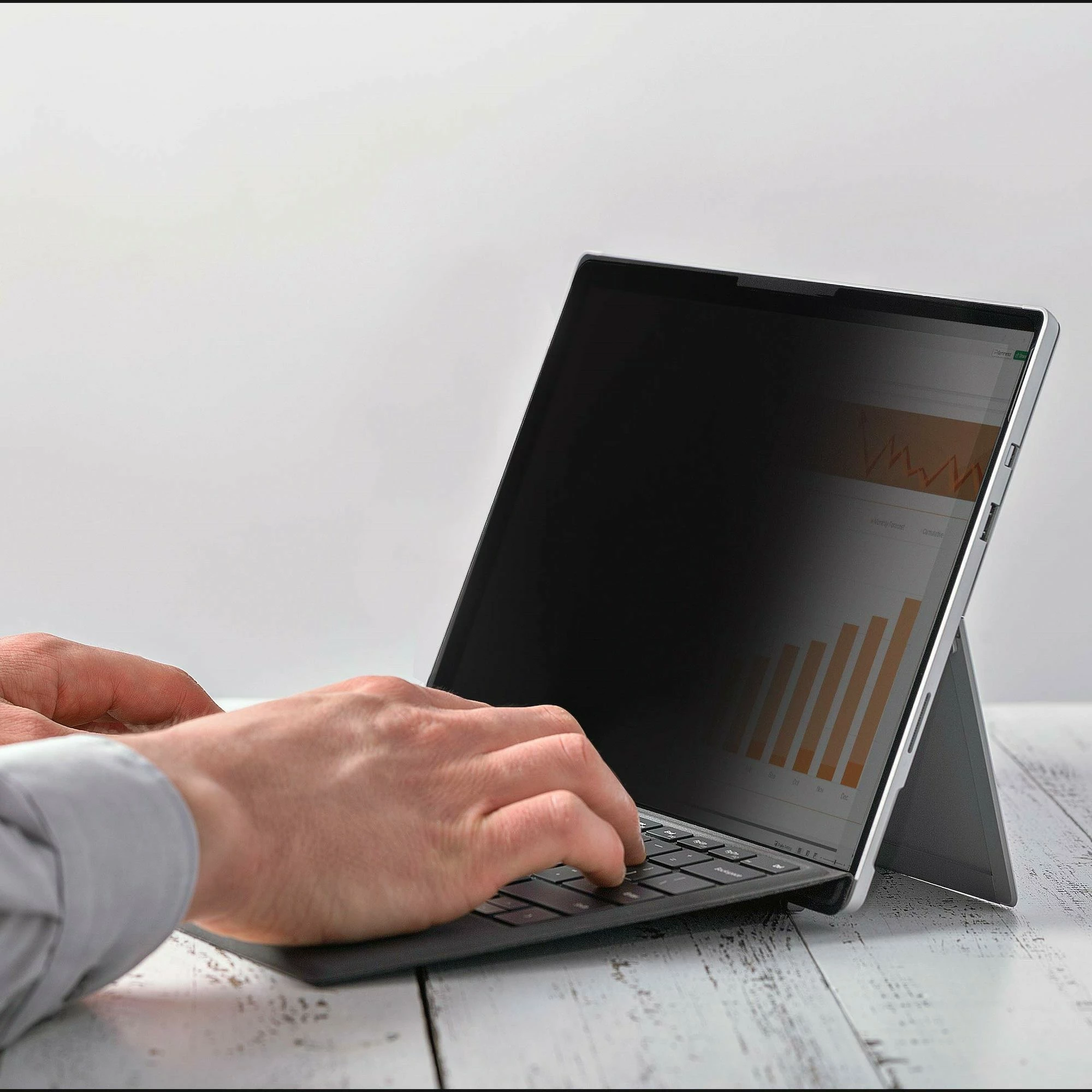 Filtër privatësie StarTech Surface, 12.4 inç, 3:2, i zi