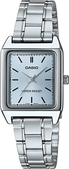 Orë dore Casio LTP-V007D-2E, e argjendtë