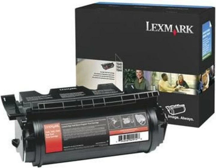 Toner Lexmark 64040HW, për printerë T640/T642/T644, rendiment 9,750–23,700 faqe, zi