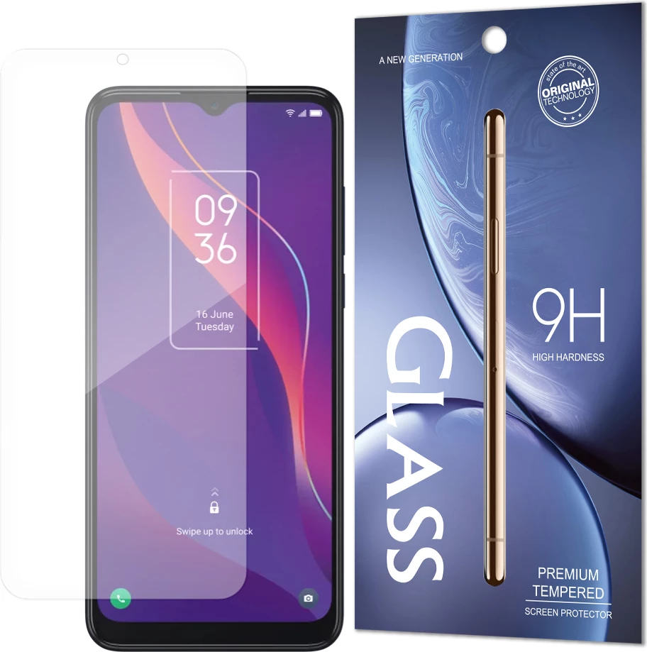 Mbështjellës xhami i temperuar Hurtel për TCL 306