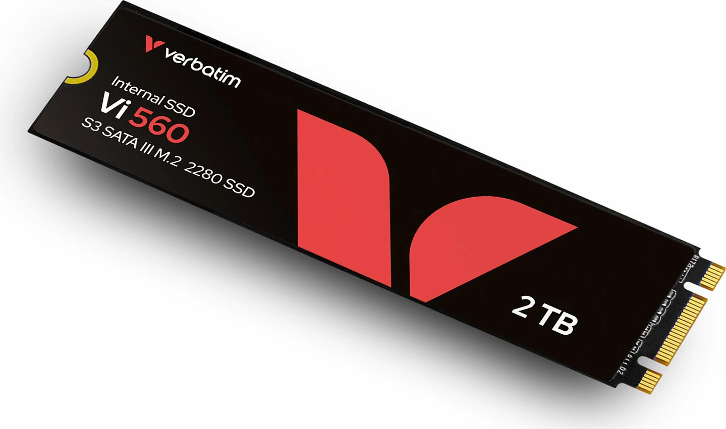 SSD i brendshëm Verbatim Vi560 S3 M.2 2280 SATA III 2TB, i zi
