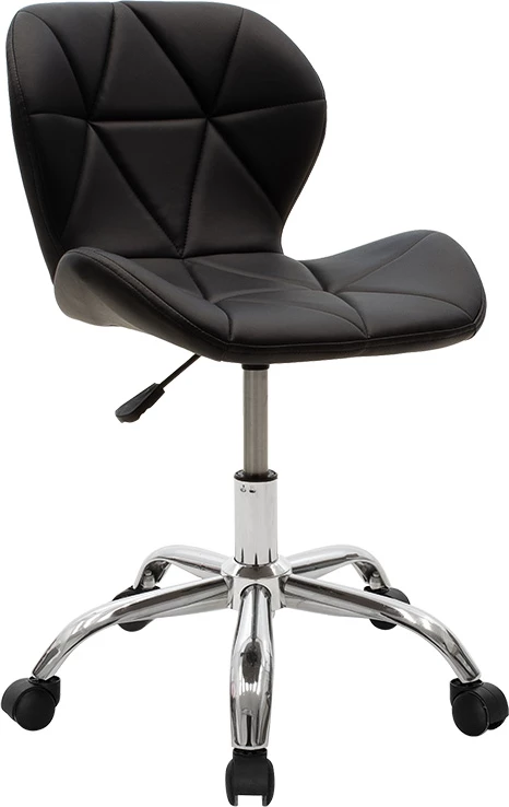 Karrige zyre Frea II, lëkurë PU, ngjyrë e zezë