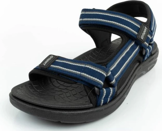 Sandale për meshkuj Grisport, të zeza dhe blu të errët