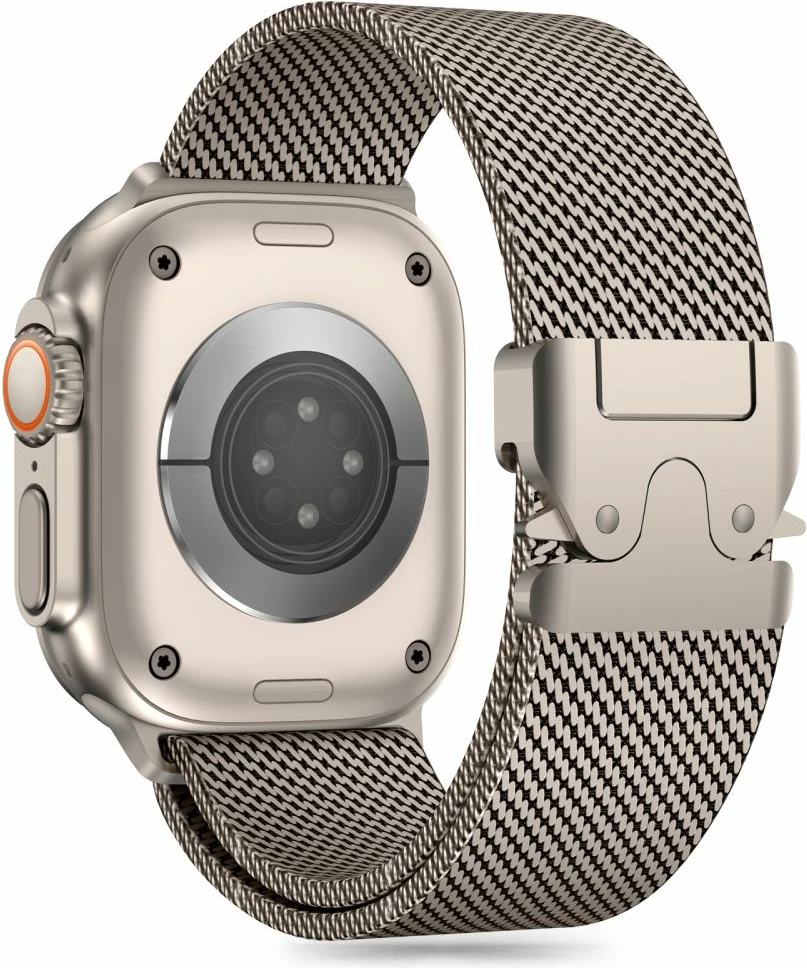 Rrip për smartwatch Tech-Protect Milano për Apple Watch 6/7/8/9/10/SE/Ultra 1/2, 44/45/46/49 mm, titanium