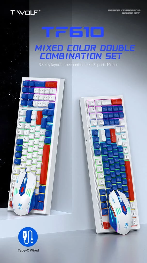 Set 2 në 1 T-Wolf TF610