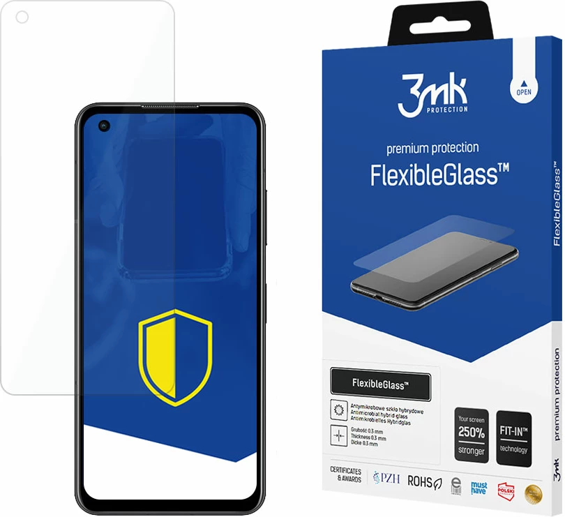 Mbështjellës xhami hibrid 3mk FlexibleGlass për Asus Zenfone 9, Transparent