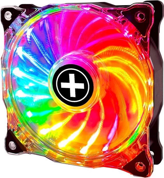 Ventilator për kasë Xilence XPF120G.ARGB.PWM, 120mm, ARGB, PWM, transparent