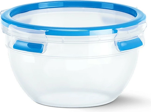 Set enësh plastike Emsa Clip & Close N1011600, 2 copë, transparente/blu