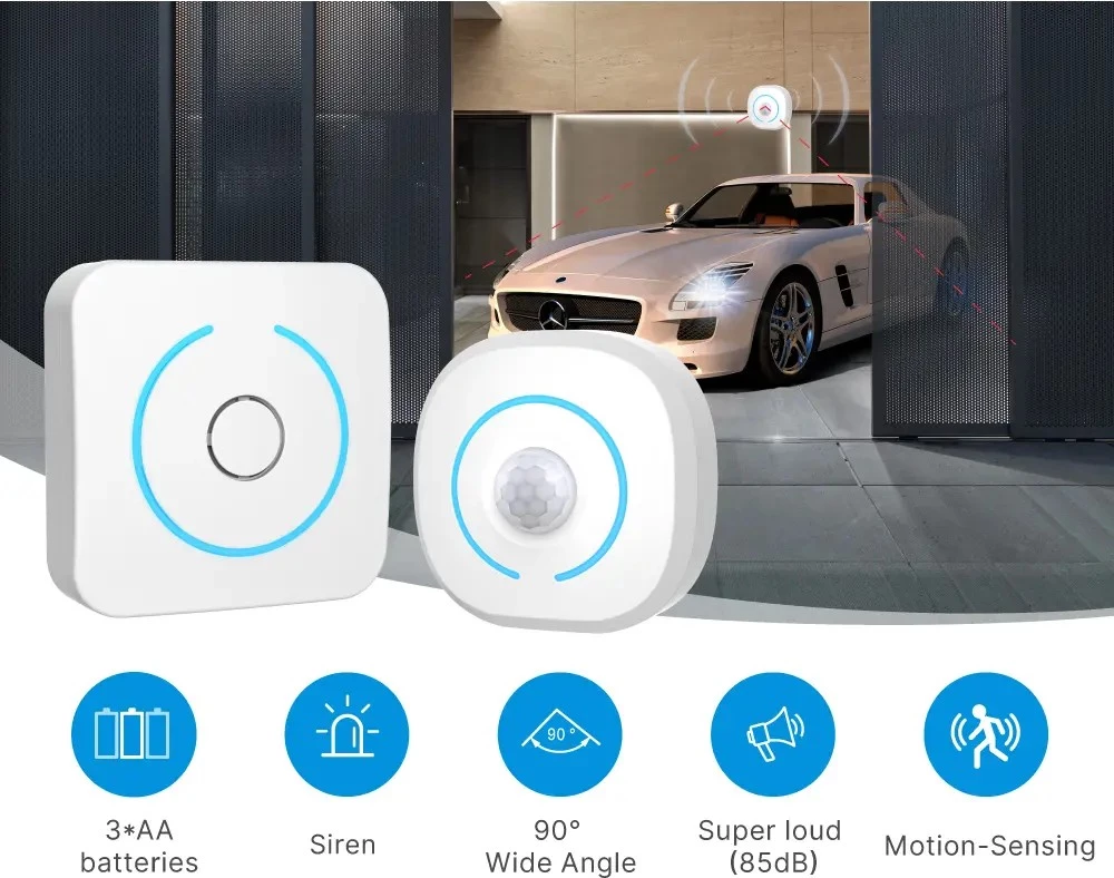 Sensor lëvizjeje RL-9816M me alarm