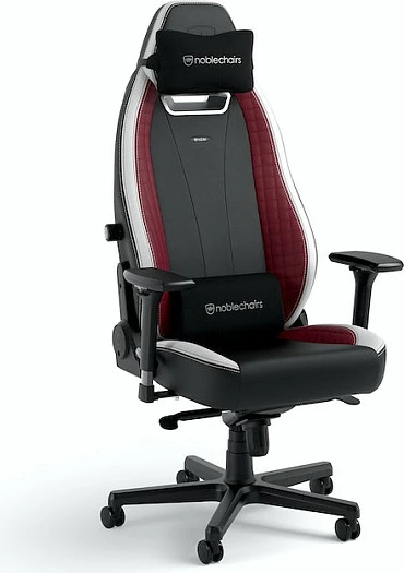 Karrige gaming Noblechairs LEGEND, e zezë/bardhë/kuqe