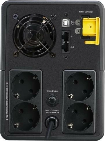 UPS APC BX1600MI-GR Back-UPS, 1600VA, 900W, 4 Schuko, zi