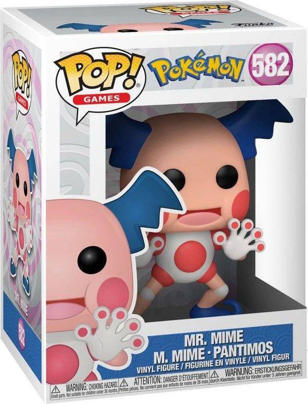 Figurinë Funko Pop Games Pokemon Mr. Mime (EMEA)