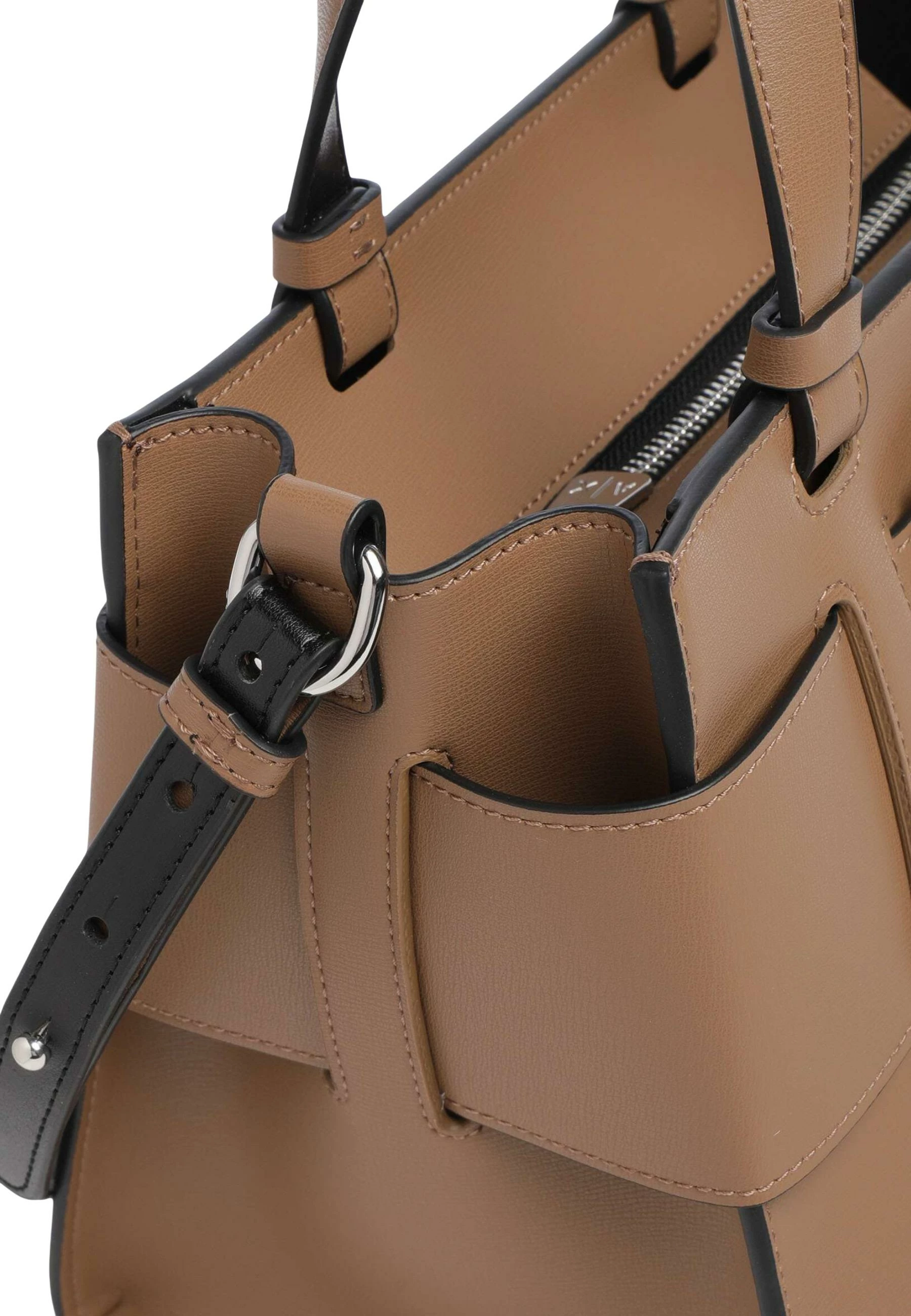 Çantë dore për femra Armani Exchange 942690 0A874, bezhë e errët