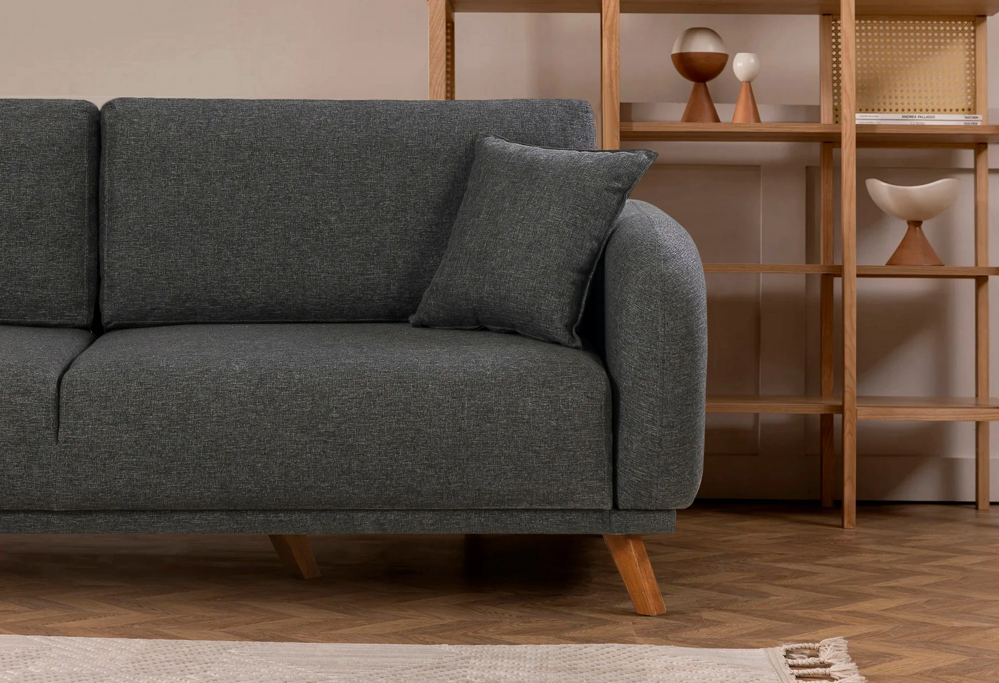 Set divan-krevat Atelier del Sofa, Hera, antracit