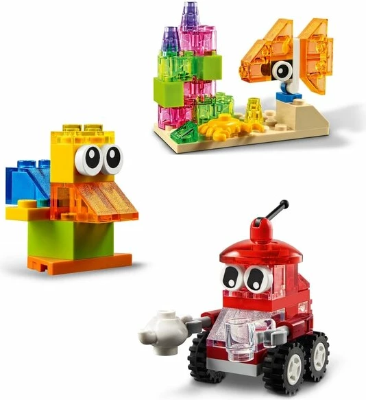 LEGO Classic Creative Transparent Bricks Medium Set 11013