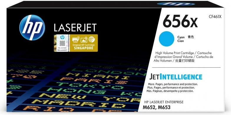 Toner HP 656X CF461X rendiment i lartë, Cyan