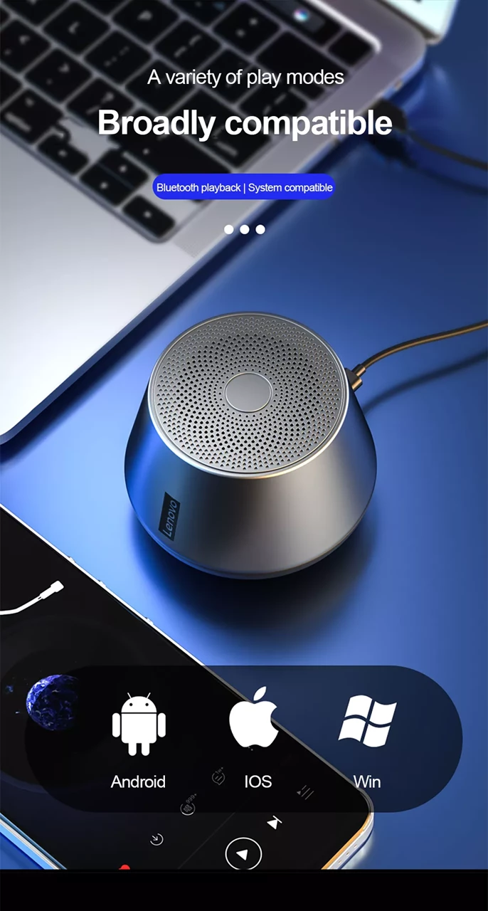 Altoparlant Lenovo K3 PRO me Bluetooth, i hirtë