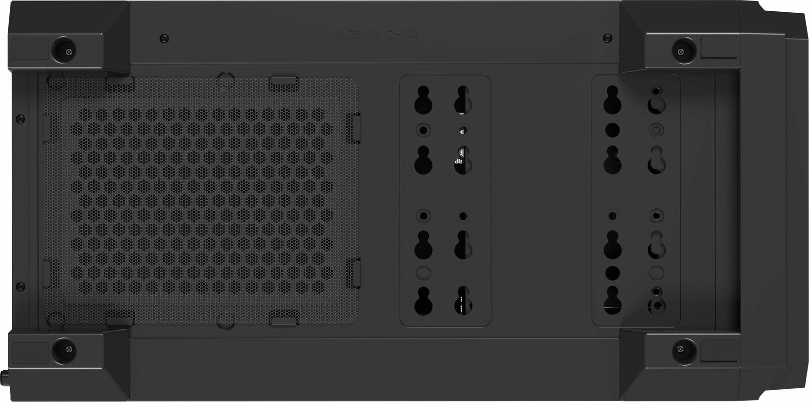 Kasë GENESIS Irid 503 ARGB V2 NPC-1559 Micro Tower, Micro-ATX/Mini-ITX, x4 ventilatorë ARGB 120mm, e zezë