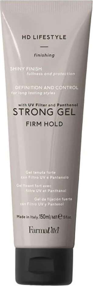 Xhel për flokë Farmavita HD Lifestyle Strong Gel Firm Hold unisex 150ml