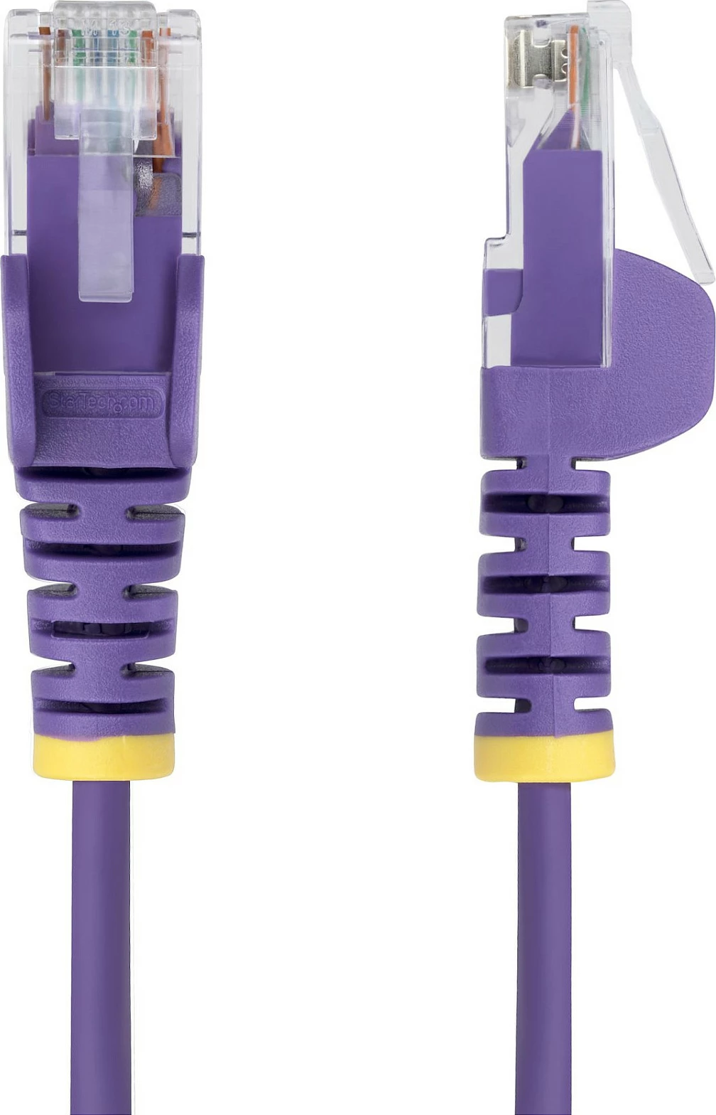 Kabllo rrjeti StarTech Slim Cat6 2.5m, RJ45-RJ45, PoE 100W, vjollcë