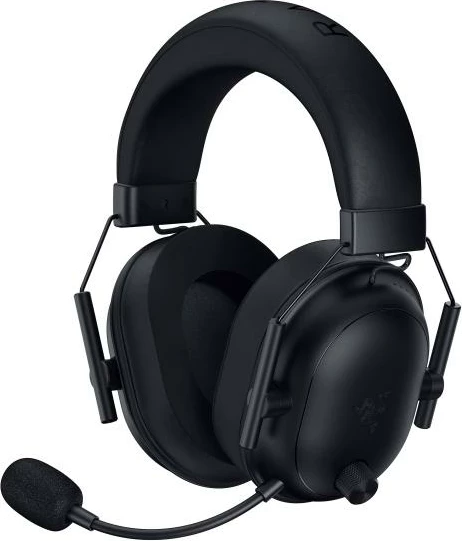 Kufje gaming me mikrofon, Razer BlackShark V2 HyperSpeed (RZ04-04960100-R3M1), wireless 2.4 GHz & Bluetooth 5.2, USB-C, THX Spatial, e zezë