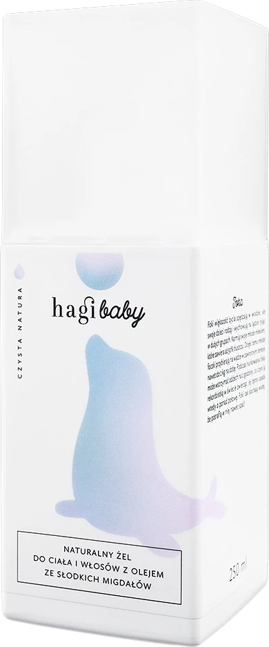 Xhel për trup dhe flokë për fëmijë Hagi 250ml