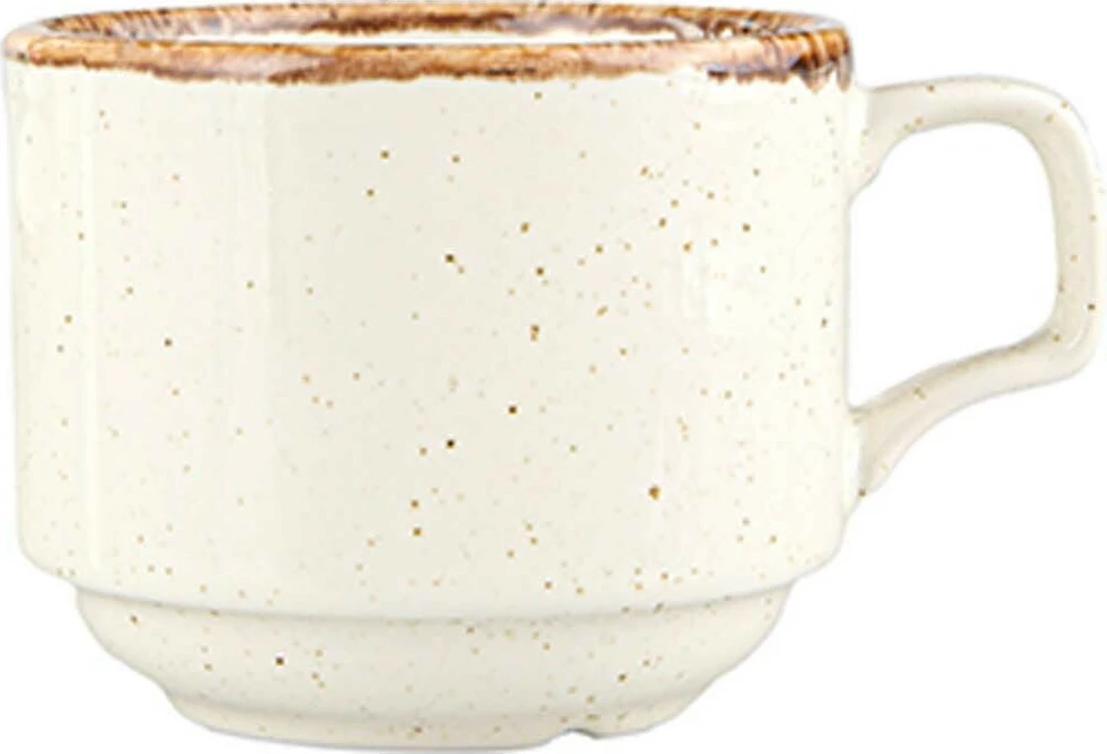 Filxhan stackueshëm Porland Seasons Sand 200 ml, krem, set 6 copë