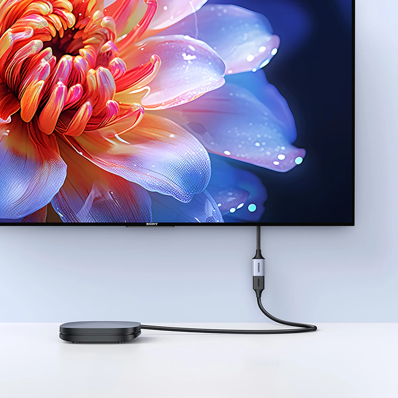 Kabllo HDMI zgjatues Ugreen HD165, 8K, 0.15m, Gri