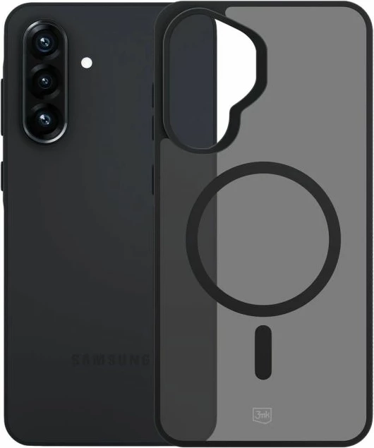 Maskë telefoni 3mk Smoke MagCase për Samsung Galaxy A57, gri