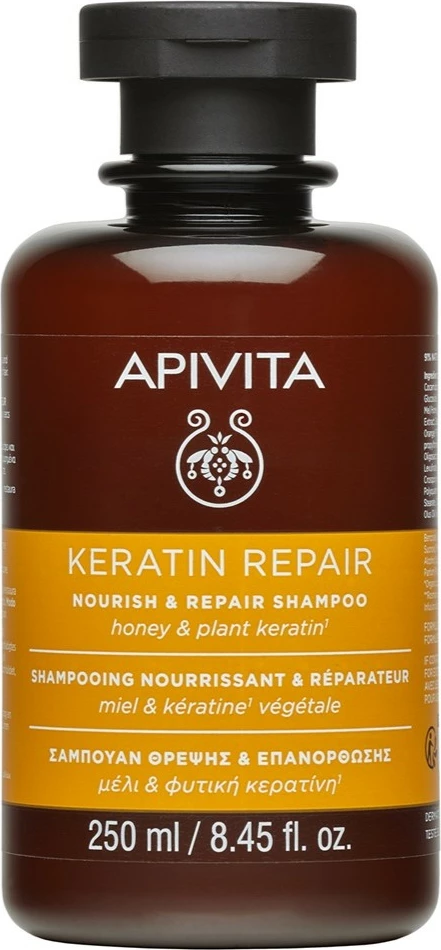 Shampon për femra Apivita Keratin Repair Nourish & Repair, 250ml