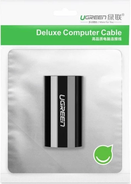 konektor mbrojtës Ethernet RJ45 UGREEN 30837 Anti-thunder, 47mm, i zi, polybag